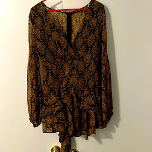 Ruffle Mini Dress
